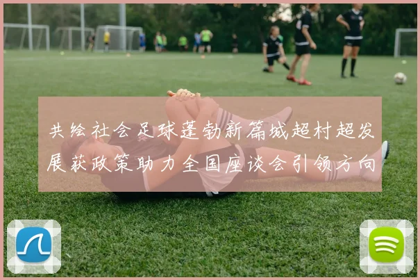 共绘社会足球蓬勃新篇城超村超发展获政策助力全国座谈会引领方向_20260213233107